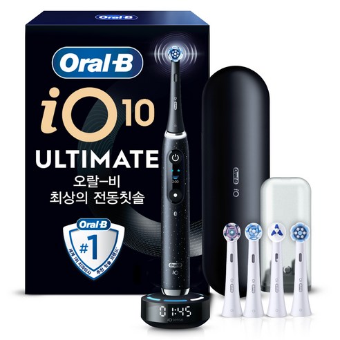 오랄비 전동칫솔 핸들+리필모 세트 제품 이미지