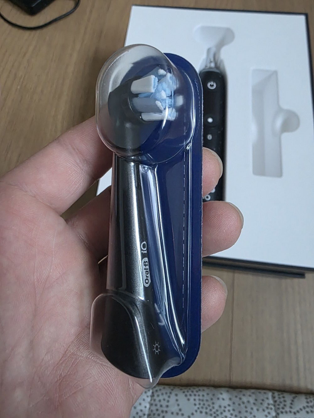 오랄비 전동칫솔 핸들+리필모 세트 구매 후기 이미지